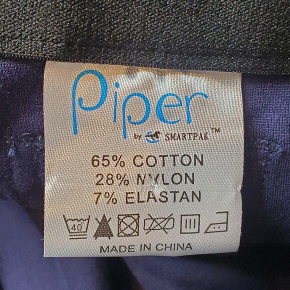 Smartpak Piper Womens Size 26R Cropped Riding Breeches Navy Blue - Picture 6 of 9
